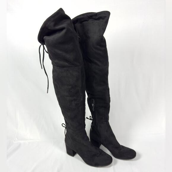 Circus by Sam Edelman Peyton Thigh High Boots Black Size 6 - Picture 2 of 9